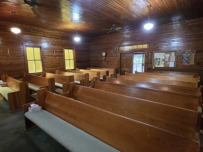 another view inside the church